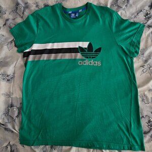 Men's - Green Adidas t-shirt